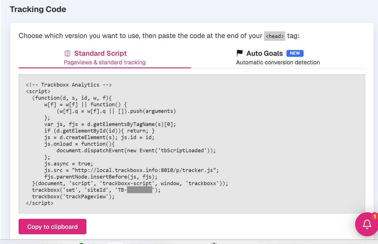 Automatische doelen 1 script